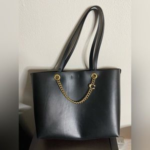 Coach Signature Chain Central Tote
